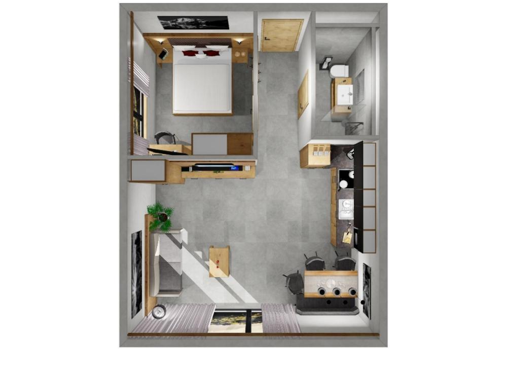 Neues Luxerioes Eingerichtetes Apartment Bock See Kültér fotó